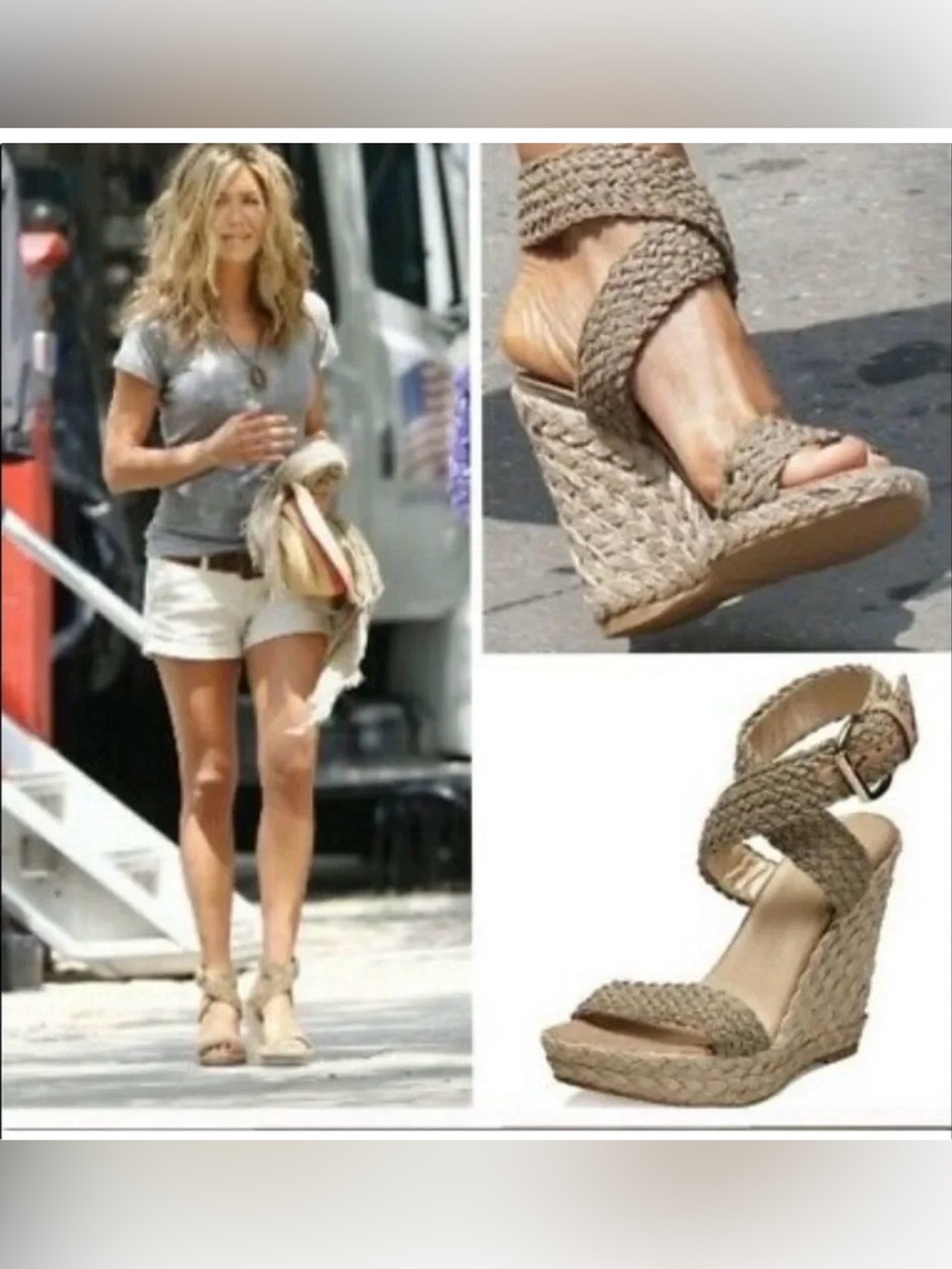 ‘Alex’ Espadrille Wedge Sandals